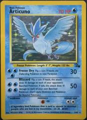 Articuno #2 Pokemon Fossil