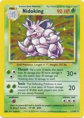 Nidoking #11 Pokemon Base Set
