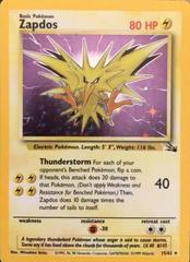 Zapdos #15 Pokemon Fossil