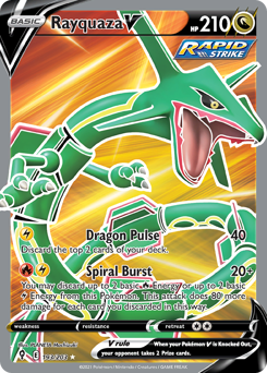 Rayquaza V (Evolving Skies) 110/203
