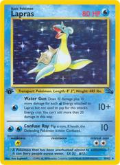 Lapras 1st Edition #10 Pokemon Fossil