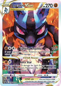 Lucario Black Star Promos SWSH291/307